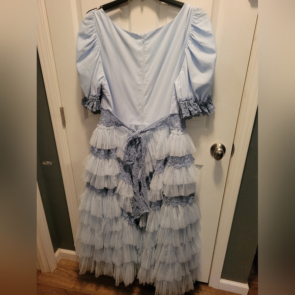 Jessakae Thumbelina Dress 2X Blue NWT - Picture 5 of 5